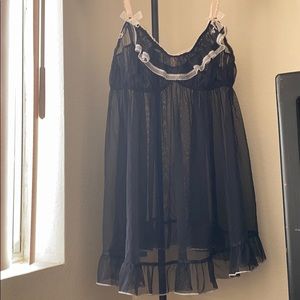 sheer babydoll lingerie top bundle this!